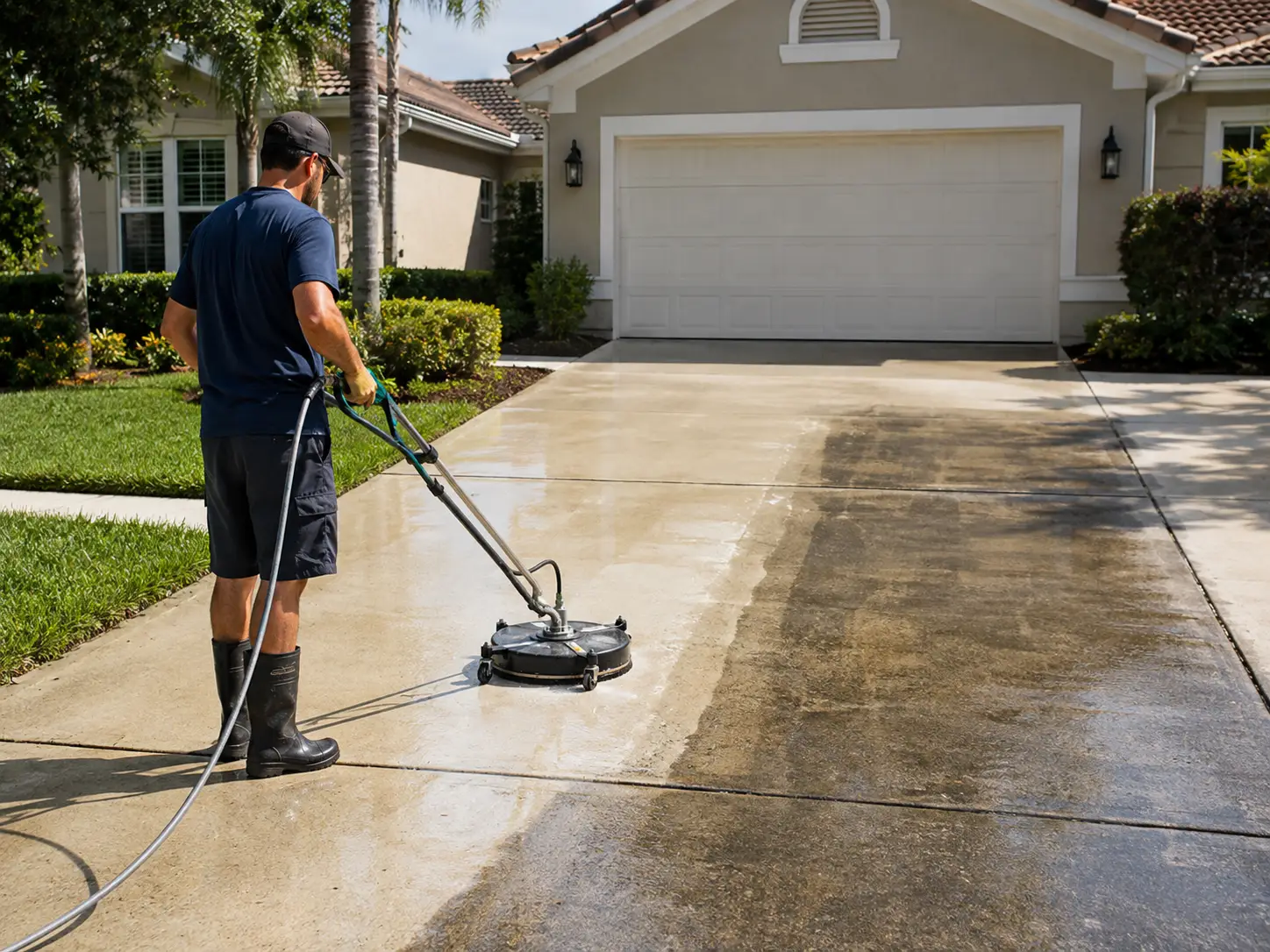 driveway cleaning